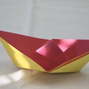 Paper boat x5
