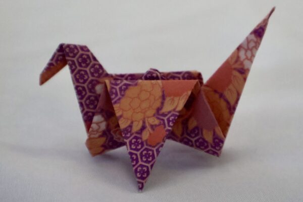 Origami Paper Cranes X5